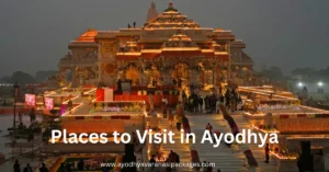 Places to Visit in Ayodhya