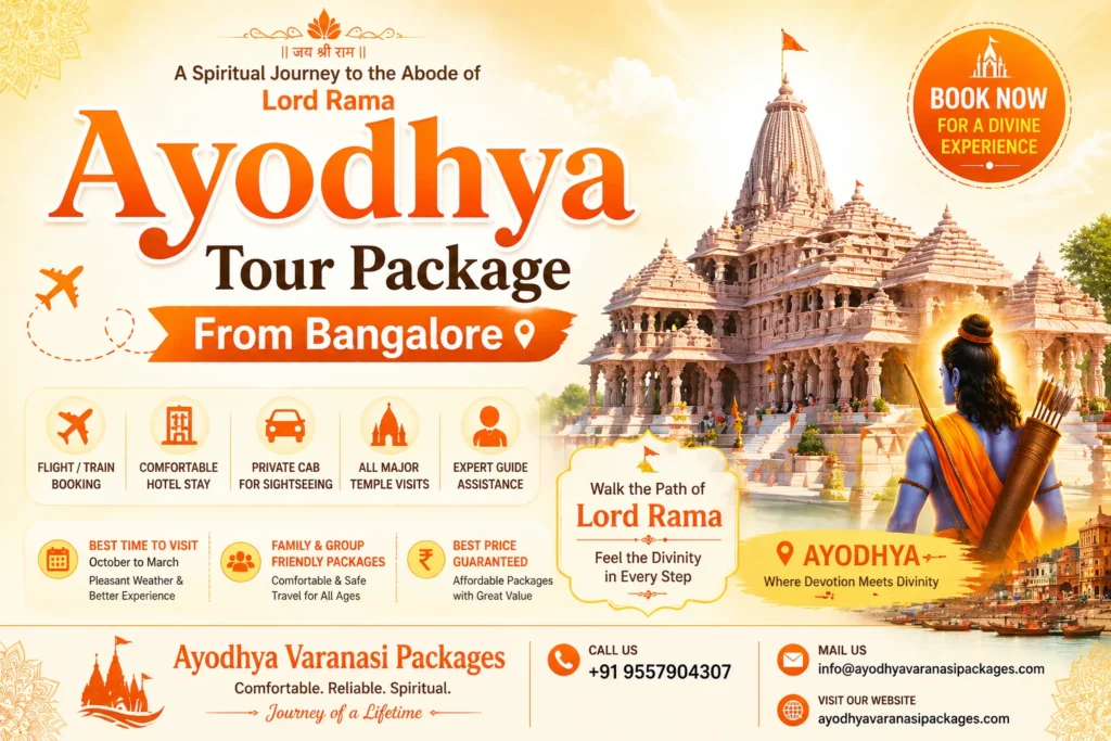 Ayodhya Tour Package From Bangalore