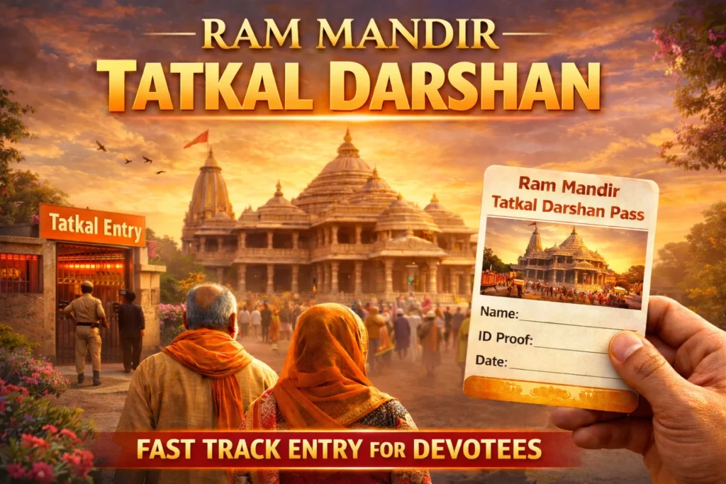 Ram Mandir Tatkal Darshan