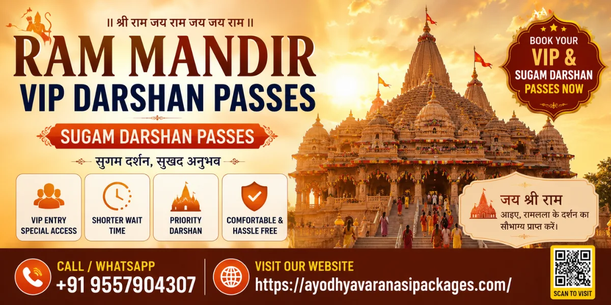 Ram Mandir VIP Darshan & Sugam Darshan Pass Booking Online — Shri Ram Janmabhoomi Mandir Ayodhya