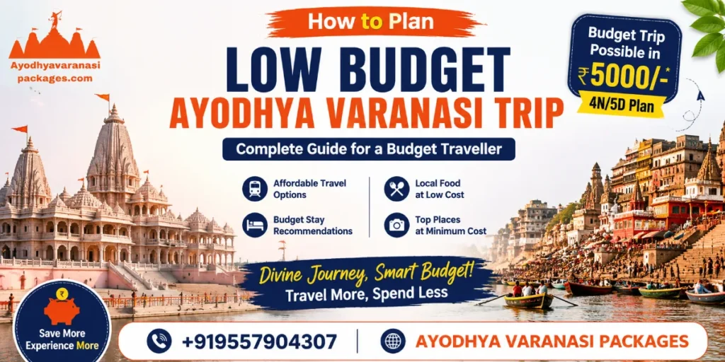 How to plan low budget Ayodhya Varanasi trip