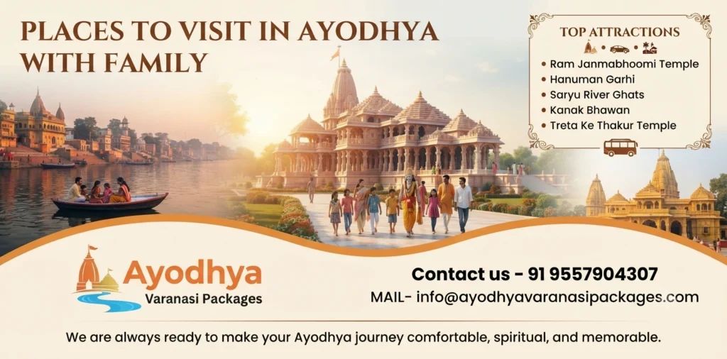 Places to Visit in Ayodhya with Family: Complete Guide 2026
